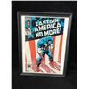 Image 1 : CAPTAIN AMERICA NO MORE! #332 (MARVEL COMICS) *FRAMED*