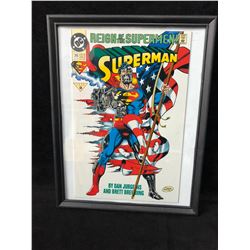 SUPERMAN #79 (DC COMICS) *FRAMED*