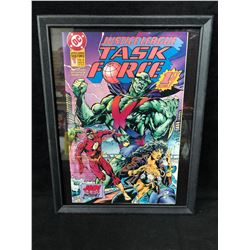 JUSTICE LEAGUE TASK FORCE #1 (DC COMICS) *FRAMED*