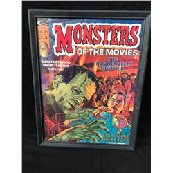 MONSTERS OF THE MOVIES #2 (CURTIS COMICS) *FRAMED*