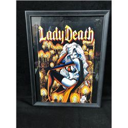 LADY DEATH COMIC BOOK *FRAMED*