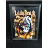 Image 1 : LADY DEATH COMIC BOOK *FRAMED*