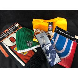SPORTS FAN SOUVENIR LOT (TOQUE/ T-SHIRT/ SCARF...)