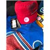 Image 3 : SPORTS FAN SOUVENIR LOT (T-SHIRT/ BALL CAP/ FLAG...)