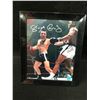 Image 1 : GEORGE CHUVALO SIGNED 8" X 10" COLOR BOXING PHOTO (FRAMED)