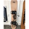 Image 1 : CUSTOM MORROW SNOWBOARD W/ MORROW BINDINGS (161 CM)