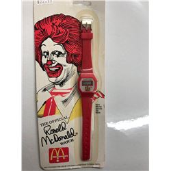 VINTAGE THE OFFICIAL RONALD McDONALD WRIST WATCH