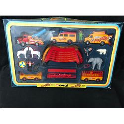 Vintage Corgi Jean Richard Circus Play Set  #3786