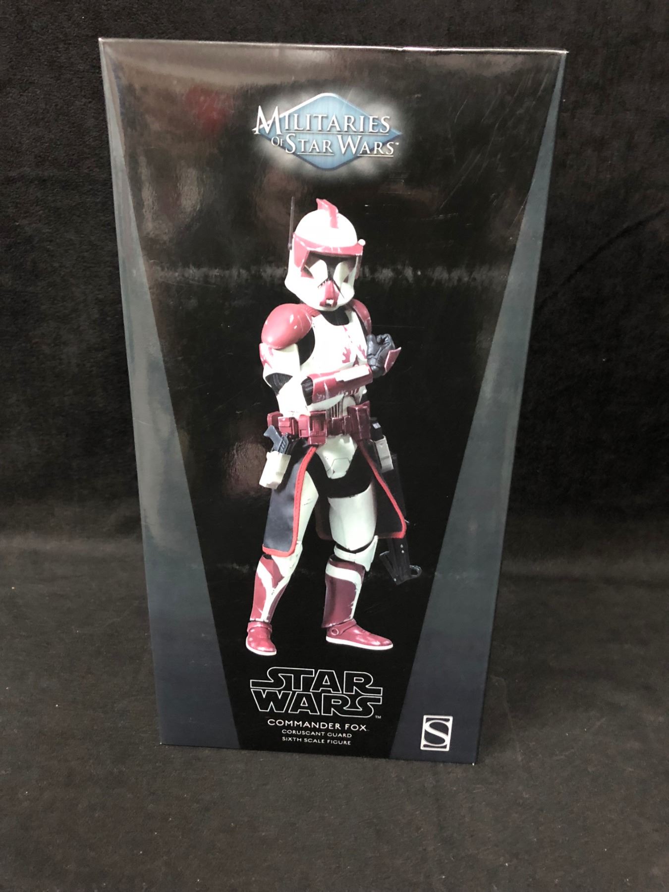Commander Fox Guard Sideshow Militaries of Star Wars Commander Fox 1:6 Scale Coruscant ...