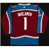 Image 1 : Semyon Varlamov Signed Avalanche Jersey (JSA COA)