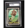 Image 1 : 1958 TOPPS #62 JIM BROWN ROOKIE CARD (7 NM)