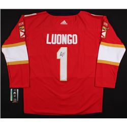 Roberto Luongo Signed Panthers Jersey (JSA COA)