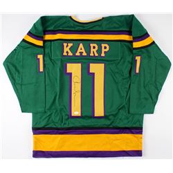 Aaron Schwartz Signed "The Mighty Ducks" Jersey (JSA COA)