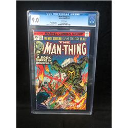 1975 MAN-THING #17 (MARVEL COMICS)  9.0 CGC UNIVERSAL GRADE