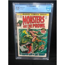 1972 MONSTERS ON THE PROWL #16 (MARVEL COMICS) 7.5 GRADE