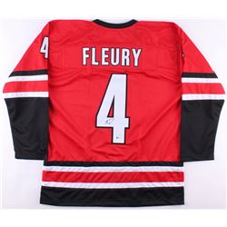 Haydn Fleury Signed Hurricanes Jersey (Beckett COA)