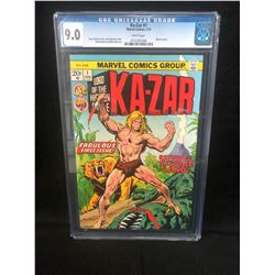 1974 KA-ZAR #1 (MARVEL COMICS) 9.0 GRADE