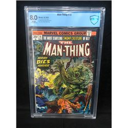 1974 MAN-THING #10 (MARVEL COMICS) 8.0 GRADE