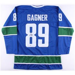 Sam Gagner Signed Canucks Jersey (Beckett COA)