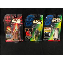 STAR WARS ACTION FIGURE LOT (BOSS NASS/ DENGAR W/ BLASTER RIFLE/ MON MOTHMA)