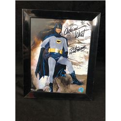 ADAM WEST SIGNED 8" X 10" FRAMED COLOR PHOTO (AJ COA)