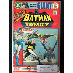 1978 BATMAN FAMILY #1 (DC COMICS)