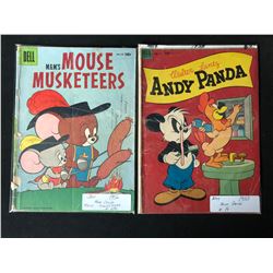 1950'S COMIC BOOK LOT (MOUSE MUSKETEERS/ ANDY PANDA)
