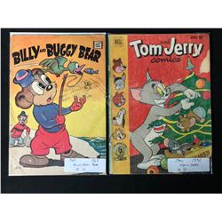 VINTAGE COMIC BOOK LOT (BILLY & BUGGY BEAR/ TOM & JERRY)
