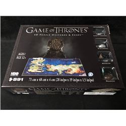 Game of Thrones Westeros/Essos Map 4D Puzzle