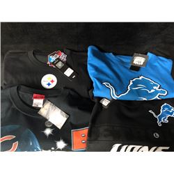 NFL FOOTBALL T-SHIRTS LOT (VARIOUS SIZES) *BRAND NEW W/ TAGS*