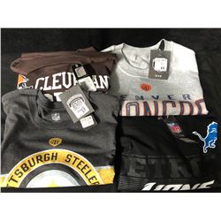 NFL FOOTBALL T-SHIRTS LOT (VARIOUS SIZES) *BRAND NEW W/ TAGS*