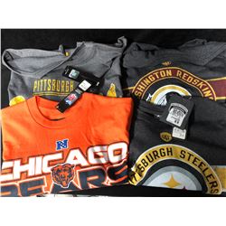 NFL FOOTBALL T-SHIRTS LOT (VARIOUS SIZES) *BRAND NEW W/ TAGS*