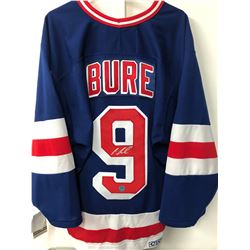 PAVEL BURE SIGNED NY RANGERS HOCKEY JERSEY (AJ COA)