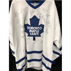 TORONTO MAPLE LEAFS TEAM SIGNED HOCKEY JERSEY (1995-96 SEASON)