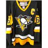 Image 3 : MARIO LEMIEUX SIGNED PENGUINS HOCKEY JERSEY W/ COA