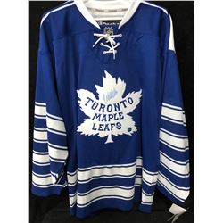 WENDEL CLARK SIGNED MAPLE LEAFS HOCKEY JERSEY W/ COA