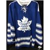 Image 1 : WENDEL CLARK SIGNED MAPLE LEAFS HOCKEY JERSEY W/ COA