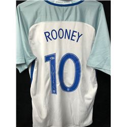 Wayne Rooney Signed England Jersey (Beckett COA)