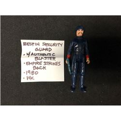1980 BESPIN SECURITY GUARD W/ AUTHENTIC BLASTER "EMPIRE STRIKES BACK" HK