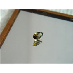 GEMSTONE - SMOKIE TOPAZ - OVAL FACETED - 5.0 X 3.2 X 2.6mm