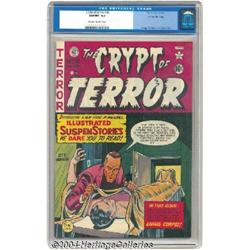 Crypt of Terror #18 Gaines File pedigree 1/10 (EC, 1950) CGC NM/MT 9.8 Off-white to white pages.