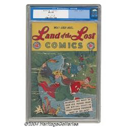 Land of the Lost #1 (EC, 1946) CGC VF+ 8.5 Off-white to white pages.