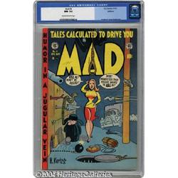 Mad #4 Spokane pedigree (EC, 1953) CGC NM- 9.2 Off-white to white pages.