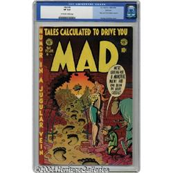 Mad #8 Spokane pedigree (EC, 1953) CGC VF 8.0 Off-white to white pages.