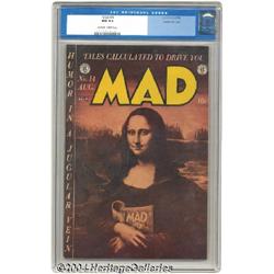 Mad #14 Gaines File pedigree 3/12 (EC, 1954) CGC NM 9.4 Off-white to white pages.