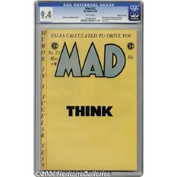 Mad #23 Gaines File pedigree (EC, 1955) CGC NM 9.4 White pages.