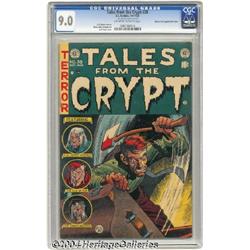 Tales From the Crypt #38 Gaines File pedigree 12/12 - Double Cover (EC, 1953) CGC VF/NM 9.0 Off-whit