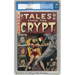 Tales From the Crypt #41 Gaines File pedigree 1/12 (EC, 1954) CGC NM 9.4 Off-white to white pages.