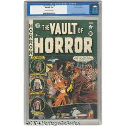 Vault of Horror #20 Gaines File pedigree 1/12 (EC, 1951) CGC NM/MT 9.8 Off-white to white pages.
