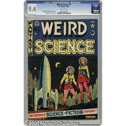 Weird Science #7 (EC, 1951) CGC NM 9.4 Off-white pages.